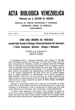 					Ver Vol. 1 Núm. 1 (1951): Volumen 1
				