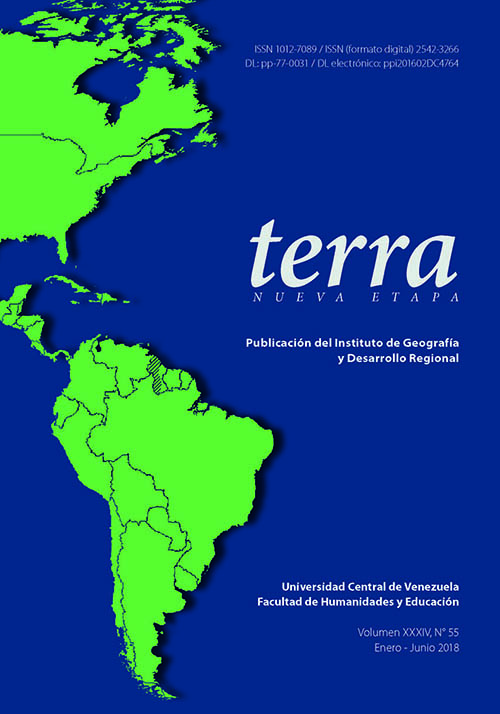 					Ver Vol. 34 Núm. 55 (2018): Terra. Nueva Etapa
				