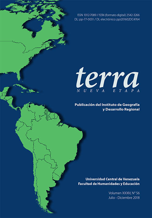 					Ver Vol. 34 Núm. 56 (2018): Terra. Nueva Etapa
				