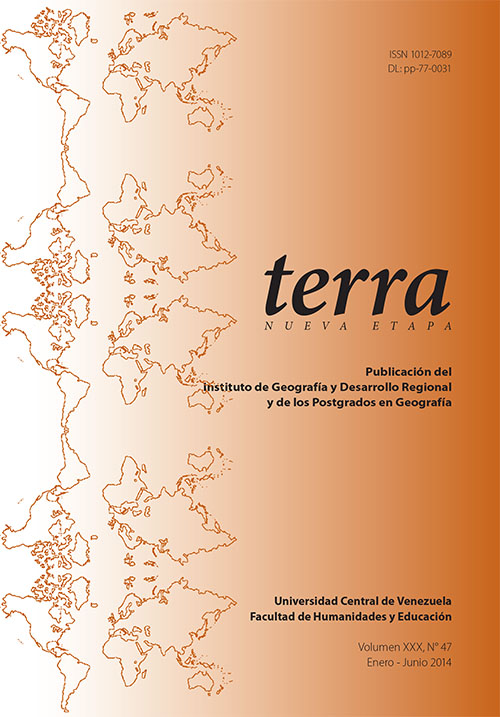 					Ver Vol. 30 Núm. 47 (2014): Terra. Nueva Etapa
				