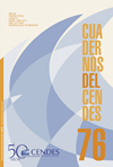 					Ver Vol. 28 Núm. 76 (2011): ENERO - ABRIL 2011
				