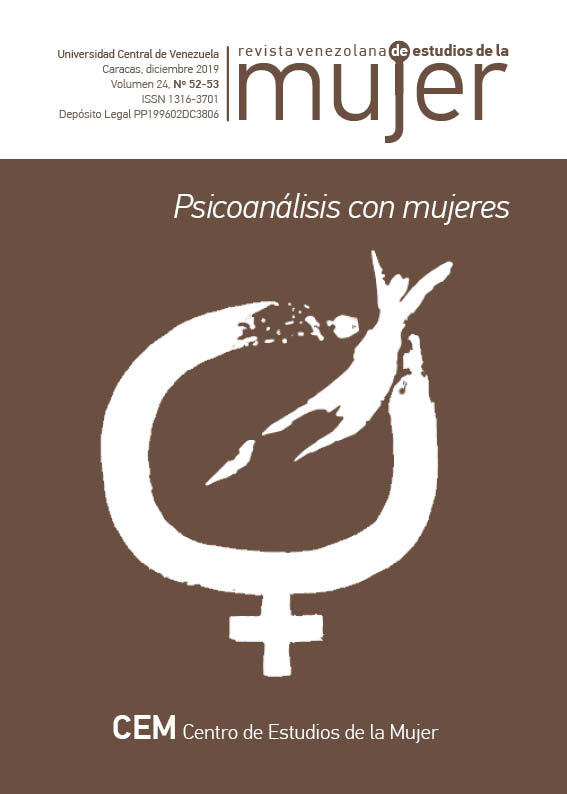 					Ver Vol. 24 Núm. 52-53 (2019): Psicoanálisis con mujeres
				
