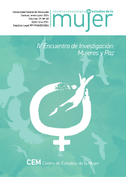 					Ver Vol. 29 Núm. 62 (2024): IV Encuentro de Investigación: Mujeres y Paz. Una apuesta por una paz incluyente
				