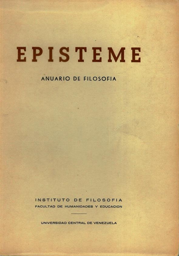 					Ver 1958: Episteme NS, Anuario de filosofía, 1958
				