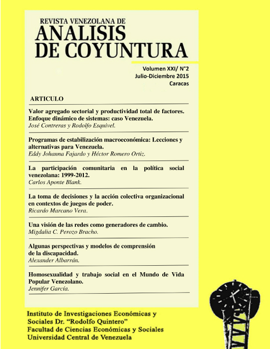 Revista Venezolana de Análisis de Coyuntura