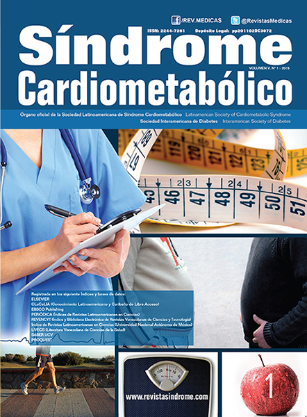 					Ver Vol. 5 Núm. 1 (2015): Sìndrome Cardiometabòlico
				