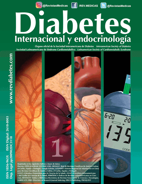 					Ver Vol. 12 Núm. 1 (2020): Diabetes Internacional y Endocrinología
				