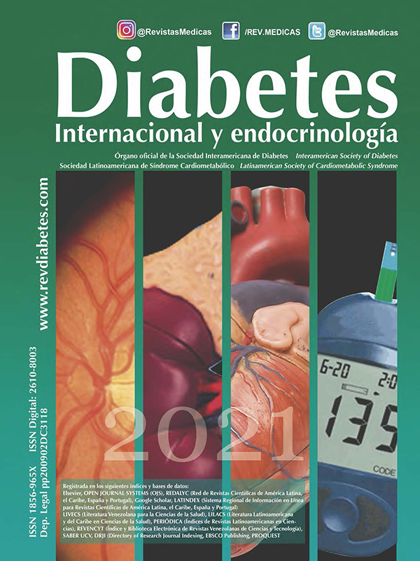 					Ver Vol. 13 Núm. 1 (2021): Diabetes Internacional y Endocrinología 
				