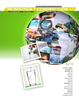 					Ver Vol. 24 Núm. III (2008): Tecnología y Construcción
				