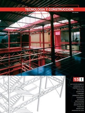 					Ver Vol. 15 Núm. 1 (1999): Tecnología y Construcción
				