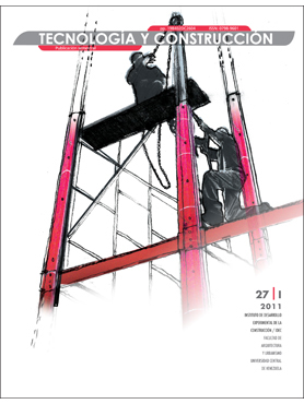 					Ver Vol. 27 Núm. 1 (2011): Tecnología y Construcción
				