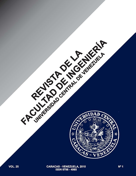 					Ver Vol. 25 Núm. 1 (2010): Revista de la Facultad de Ingeniería
				