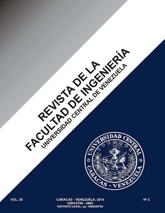 					View Vol. 29 No. 2 (2014): Revista de la Facultad de Ingeniería
				