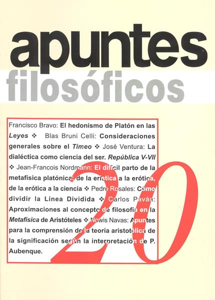 					Ver Núm. 20 (2002): Revista Apuntes Filosóficos Nº 20
				
