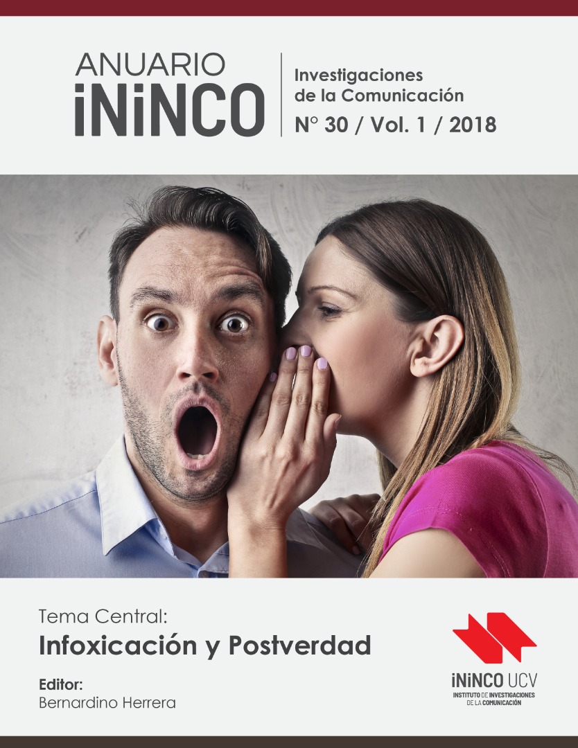 					View Vol. 30 No. 1 (2018): Infoxicación y postverdad
				