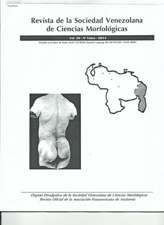 					Ver Vol. 20 Núm. 1 (2014): Revista de la Sociedad Venezolana de Ciencas Morfológicas
				