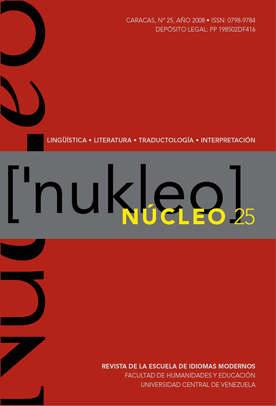 					Ver Núm. 25 (2008): Revista Núcleo
				