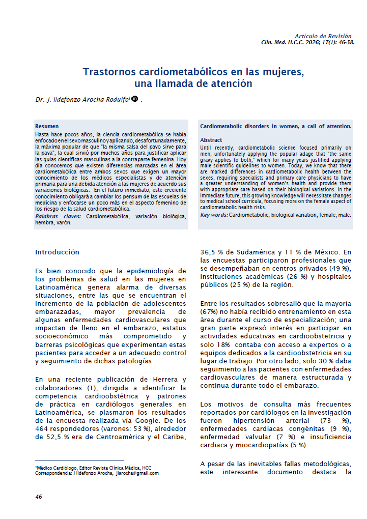 Clin. Med. H.C.C. 2026; 17(1): 46-58.