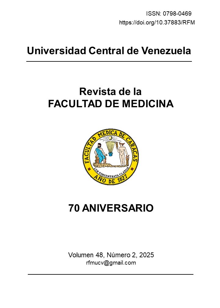 					Ver Vol. 48 Núm. 2 (2025): Revista de la Facultad de Medicina. Julio — Diciembre
				