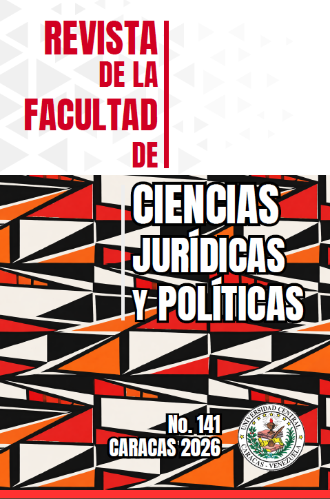 					Ver Núm. 141 (2024): Revista de la Facultad de Ciencias Jurídicas y Políticas
				